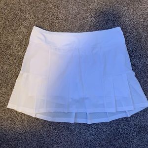 NWOT White Tennis Skirt
